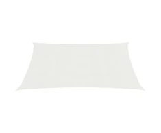 Uždanga nuo saulės, baltos spalvos, 2x5m, HDPE, 160g/m²