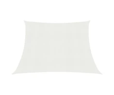 Uždanga nuo saulės, baltos spalvos, 3/4x2m, HDPE, 160g/m²