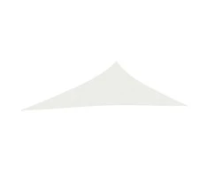 Uždanga nuo saulės, baltos spalvos, 3x4x5m, HDPE, 160g/m²