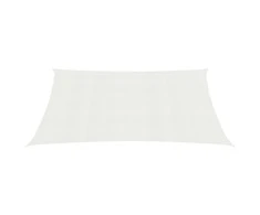 Uždanga nuo saulės, baltos spalvos, 4x7m, HDPE, 160g/m²