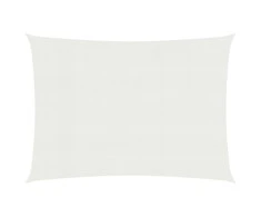 Uždanga nuo saulės, baltos spalvos, 6x7m, HDPE, 160g/m²