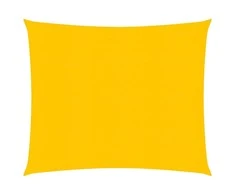 Uždanga nuo saulės, geltonos spalvos, 2,5x2,5m, HDPE, 160g/m²