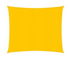 Uždanga nuo saulės, geltonos spalvos, 2x2m, HDPE, 160g/m²