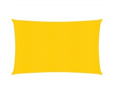 Uždanga nuo saulės, geltonos spalvos, 2x4m, HDPE, 160g/m²
