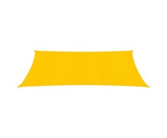 Uždanga nuo saulės, geltonos spalvos, 2x4m, HDPE, 160g/m²