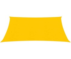 Uždanga nuo saulės, geltonos spalvos, 3x3m, HDPE, 160g/m²