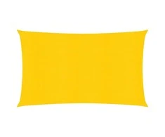 Uždanga nuo saulės, geltonos spalvos, 3x6m, HDPE, 160g/m²