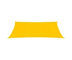 Uždanga nuo saulės, geltonos spalvos, 3x6m, HDPE, 160g/m²