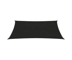 Uždanga nuo saulės, juodos spalvos, 2,5x3,5m, HDPE, 160g/m²
