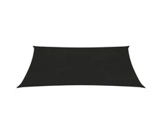 Uždanga nuo saulės, juodos spalvos, 2,5x4m, HDPE, 160g/m²
