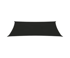 Uždanga nuo saulės, juodos spalvos, 2,5x5m, HDPE, 160g/m²