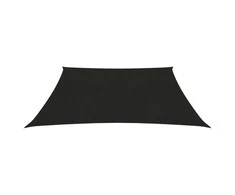 Uždanga nuo saulės, juodos spalvos, 2x2m, HDPE, 160g/m²