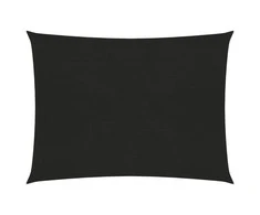 Uždanga nuo saulės, juodos spalvos, 2x3,5m, HDPE, 160g/m²
