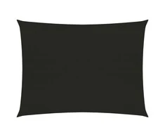 Uždanga nuo saulės, juodos spalvos, 2x3m, HDPE, 160g/m²