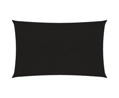 Uždanga nuo saulės, juodos spalvos, 2x4,5m, HDPE, 160g/m²