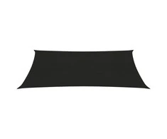 Uždanga nuo saulės, juodos spalvos, 2x4m, HDPE, 160g/m²