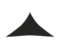 Uždanga nuo saulės, juodos spalvos, 3,5x3,5x4,9m, HDPE, 160g/m²