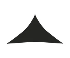 Uždanga nuo saulės, juodos spalvos, 3x3x4,2m, HDPE, 160g/m²