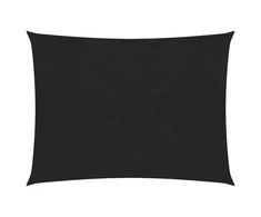 Uždanga nuo saulės, juodos spalvos, 3x4m, HDPE, 160g/m²