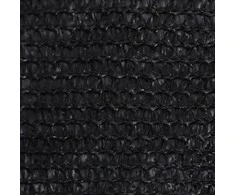 Uždanga nuo saulės, juodos spalvos, 3x4m, HDPE, 160g/m²