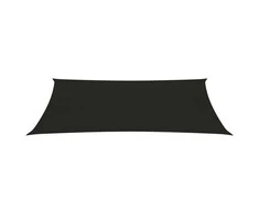 Uždanga nuo saulės, juodos spalvos, 3x6m, HDPE, 160g/m²