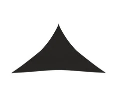 Uždanga nuo saulės, juodos spalvos, 4x4x5,8m, HDPE, 160g/m²