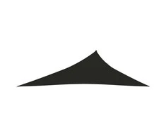 Uždanga nuo saulės, juodos spalvos, 4x5x6,8m, HDPE, 160g/m²
