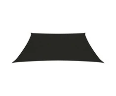 Uždanga nuo saulės, juodos spalvos, 5x5m, HDPE, 160g/m²