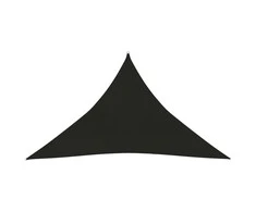 Uždanga nuo saulės, juodos spalvos, 5x5x6m, HDPE, 160g/m²