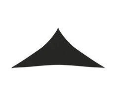 Uždanga nuo saulės, juodos spalvos, 5x6x6m, HDPE, 160g/m²