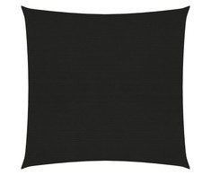 Uždanga nuo saulės, juodos spalvos, 6x6m, HDPE, 160g/m²