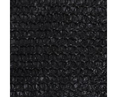 Uždanga nuo saulės, juodos spalvos, 6x6m, HDPE, 160g/m²