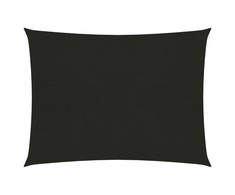 Uždanga nuo saulės, juodos spalvos, 6x7m, HDPE, 160g/m²