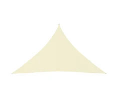 Uždanga nuo saulės, kreminė, 3,5x3,5x4,9m, oksfordo audinys