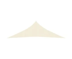 Uždanga nuo saulės, kreminė, 3,5x3,5x4,9m, HDPE, 160g/m²