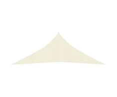 Uždanga nuo saulės, kreminė, 4,5x4,5x4,5m, HDPE, 160g/m²