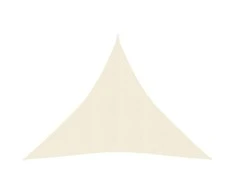 Uždanga nuo saulės, kreminė, 4,5x4,5x4,5m, HDPE, 160g/m²