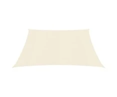 Uždanga nuo saulės, kreminės spalvos, 2,5x2,5m, HDPE, 160g/m²