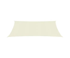 Uždanga nuo saulės, kreminės spalvos, 5x6m, HDPE, 160g/m²