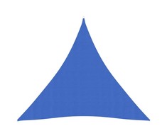Uždanga nuo saulės, mėlynos spalvos, 4x4x4m, HDPE, 160g/m²