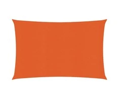 Uždanga nuo saulės, oranžinės spalvos, 2,5x4m, HDPE, 160g/m²