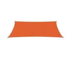Uždanga nuo saulės, oranžinės spalvos, 2,5x4m, HDPE, 160g/m²