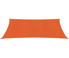Uždanga nuo saulės, oranžinės spalvos, 2x3m, HDPE, 160g/m²