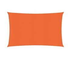 Uždanga nuo saulės, oranžinės spalvos, 2x4,5m, HDPE, 160g/m²