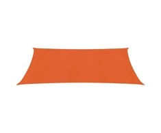 Uždanga nuo saulės, oranžinės spalvos, 2x4,5m, HDPE, 160g/m²