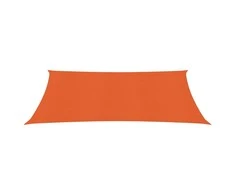 Uždanga nuo saulės, oranžinės spalvos, 3,5x5m, HDPE, 160g/m²