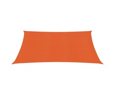 Uždanga nuo saulės, oranžinės spalvos, 3x3m, HDPE, 160g/m²