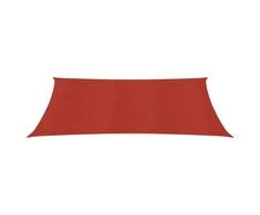Uždanga nuo saulės, raudonos spalvos, 2,5x3,5m, HDPE, 160g/m²
