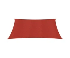 Uždanga nuo saulės, raudonos spalvos, 2,5x3m, HDPE, 160g/m²