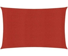 Uždanga nuo saulės, raudonos spalvos, 2x3,5m, HDPE, 160g/m²